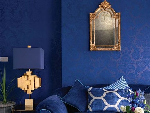 Petrouchka Mariinsky wallpaper, Cole &amp; Son, Dh638 per roll.