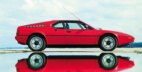 Lamborghini was commissioned by BMW to build the M1, but the Sant’Agata manufacturer couldn’t handle the construction along with building its own Countach.