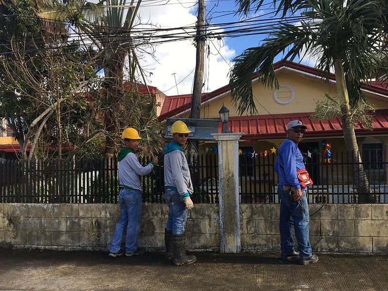 Post-typhoon restoration