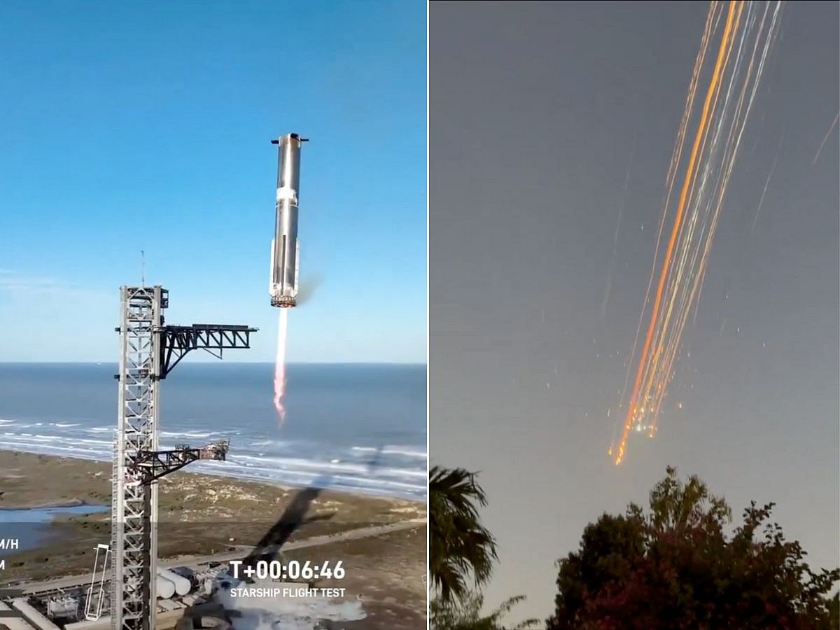Starship Flight 7: Booster caught, 2nd stage fails, what happens next