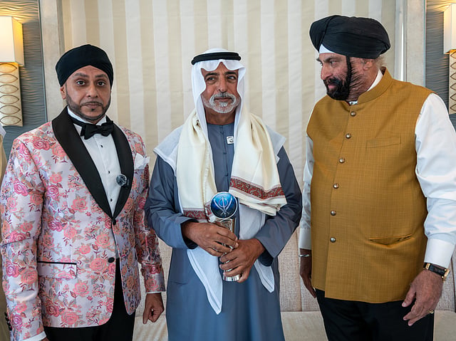 Sheikh Nahyan Bin Mubarak Al Nahyan receives special recognition from ...