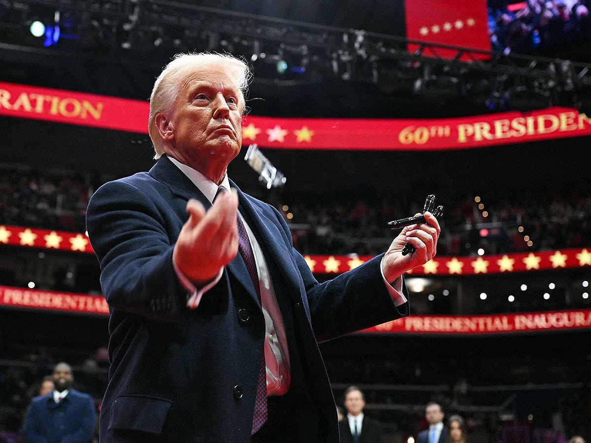 Watch: US President Donald Trump sworn in for second term