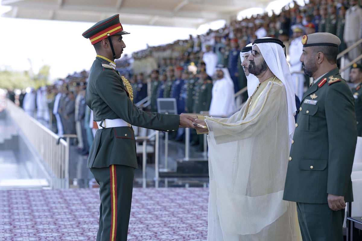 Mohammed bin Rashid attends graduation ceremony at the Zayed II ...