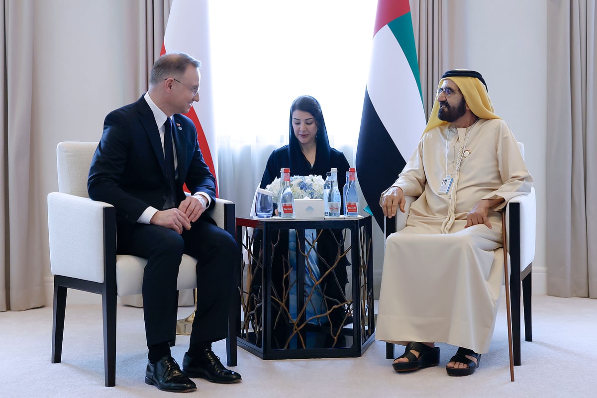 Mohammed bin Rashid meets with President of Poland at World Governments ...