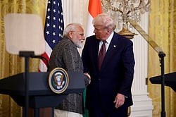 What did Trump give Modi during US visit?