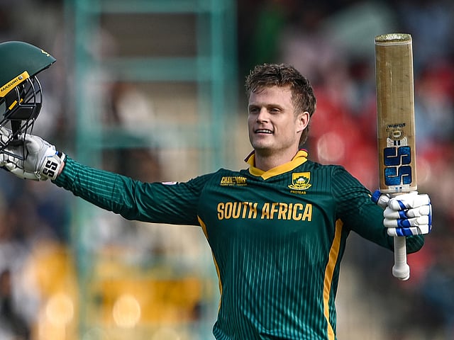 Ryan Rickelton hits century as South Africa rout Afghanistan in ...
