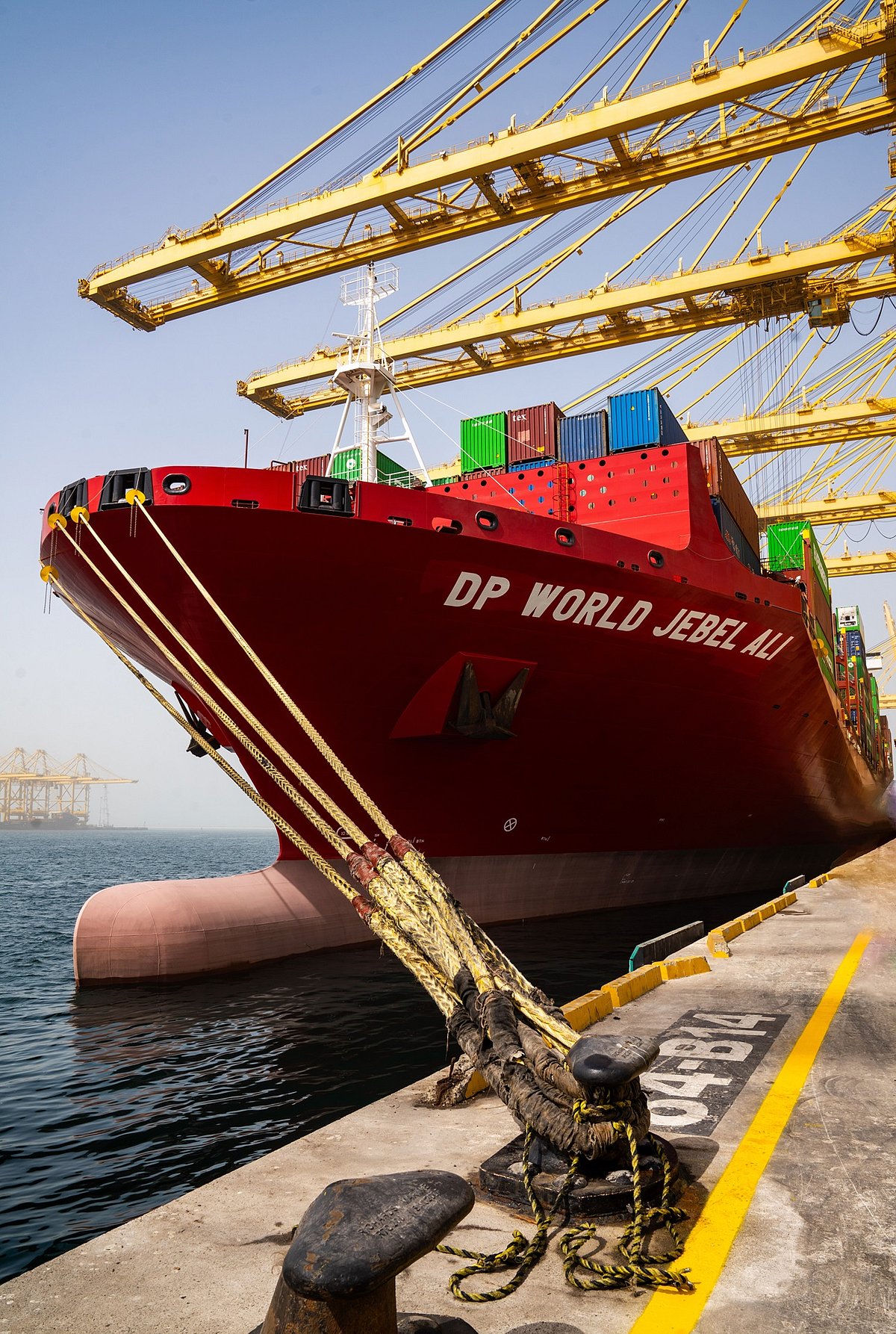 DP World’s new container vessel lands in Jebel Ali
