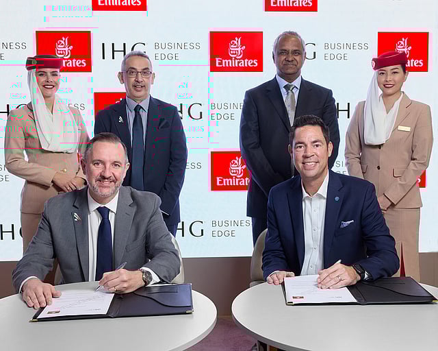 Emirates, IHG Hotels & Resorts sign deal to offer travel perks for SMEs