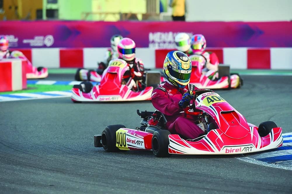 Record 173 drivers from 18 nations for Mena Karting Championship ...