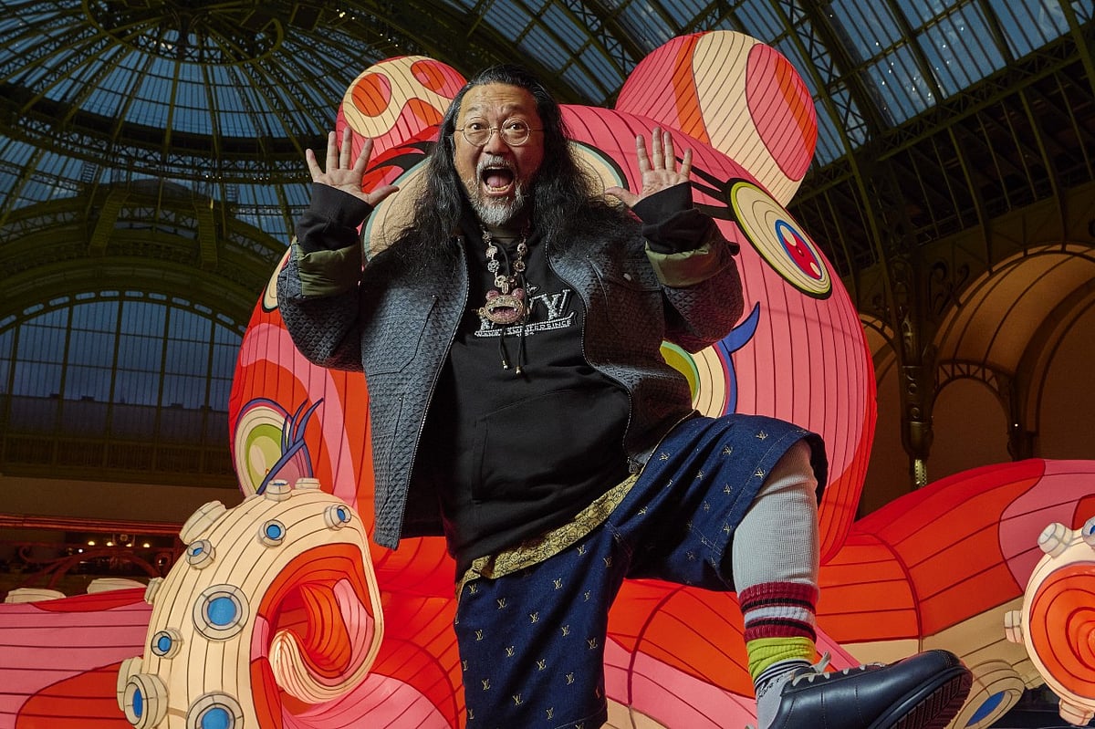Louis Vuitton unveils its new collection by Takashi Murakami at