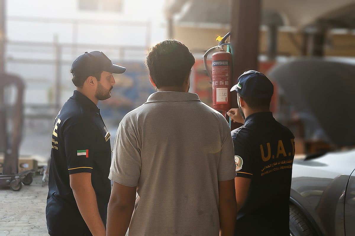 Sharjah Civil Defence ramps up safety checks in industrial and ...