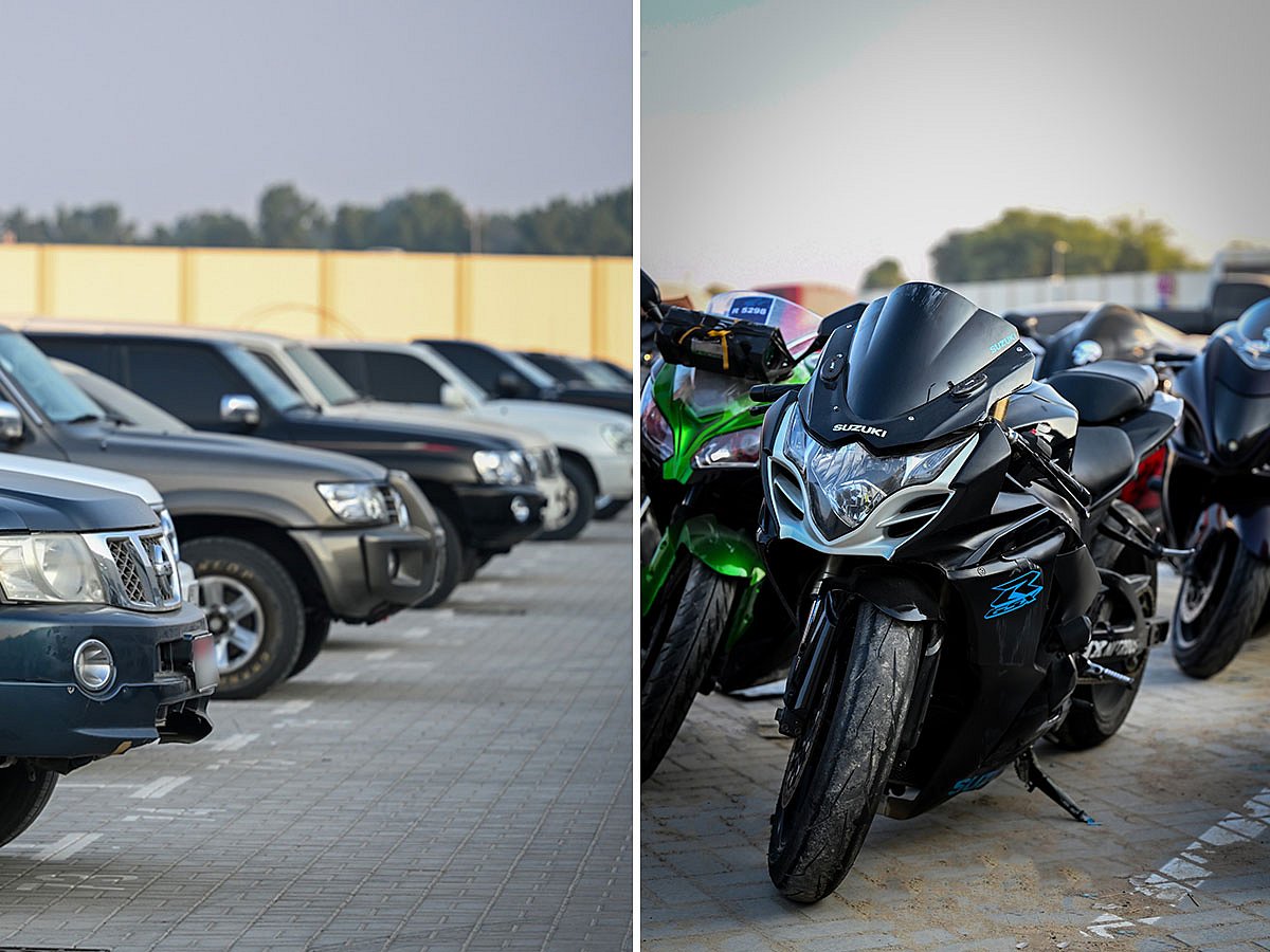 Sharjah Police seize 73 vehicles and 25 motorbikes in major road safety ...