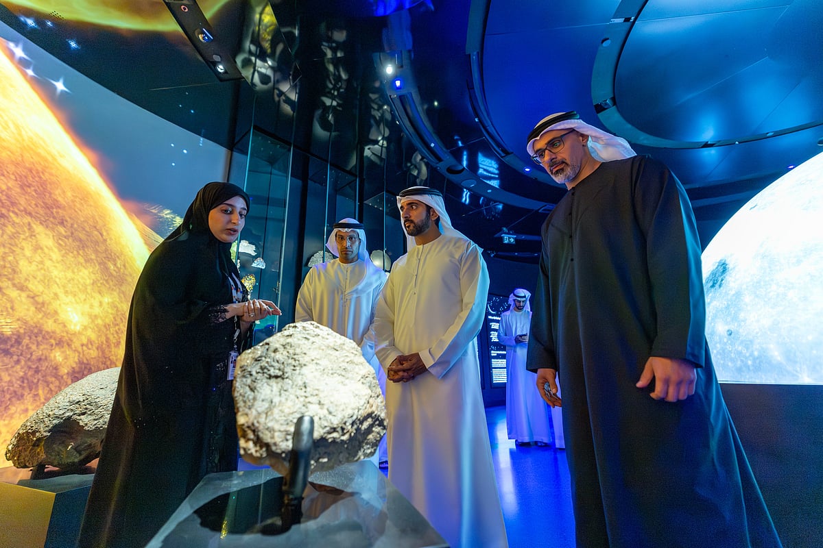 Touch a piece of the moon in Abu Dhabi: Natural History Museum offers a rare experience