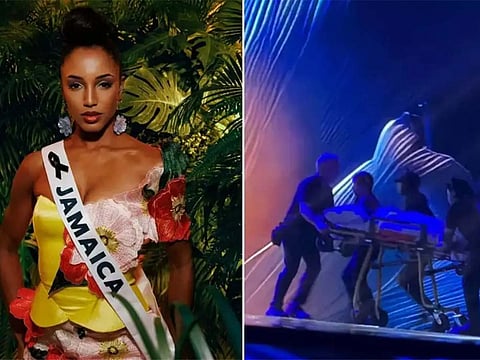 Miss Universe Organisation updates on Miss Jamaica after fall and blame