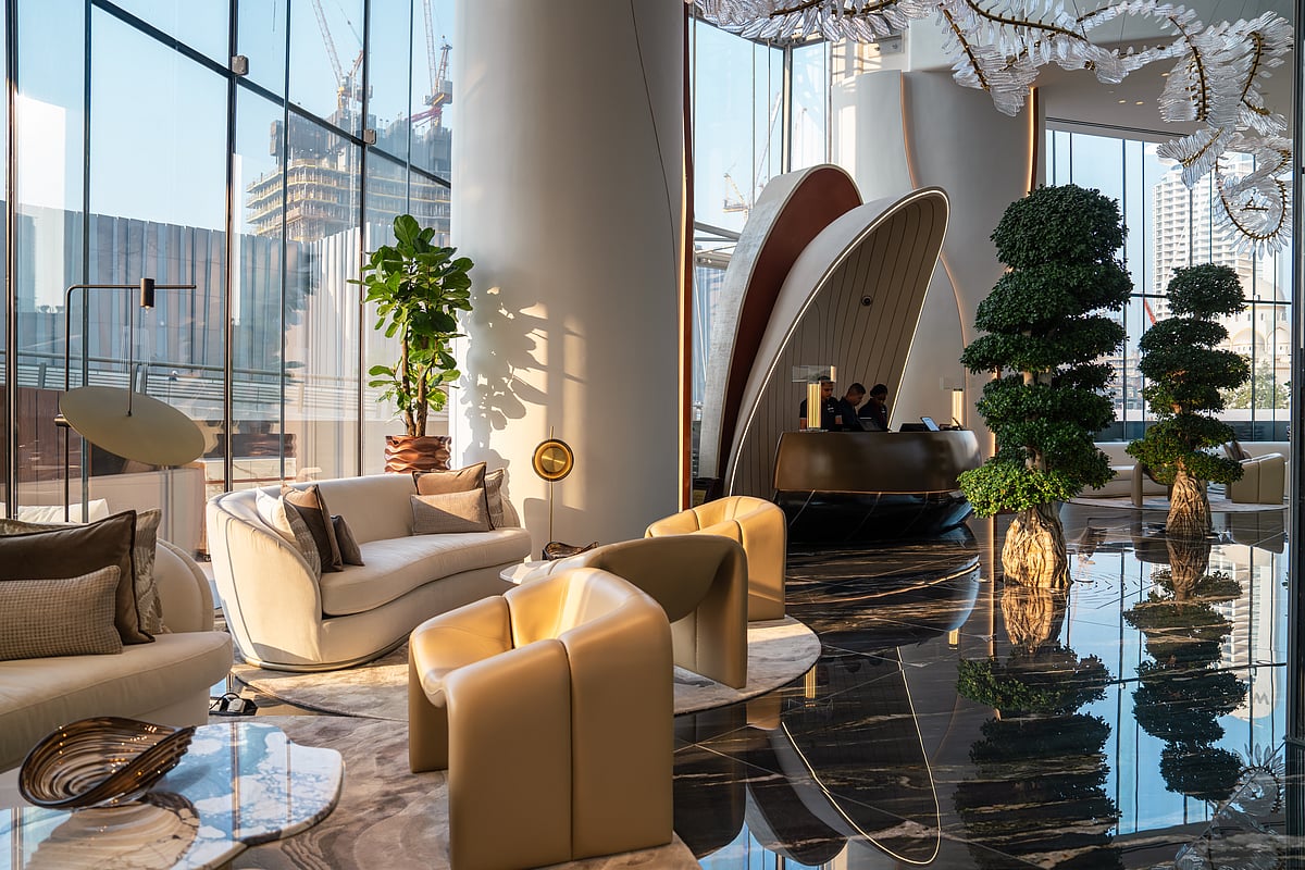 Ciel Dubai Marina, the world's tallest hotel 