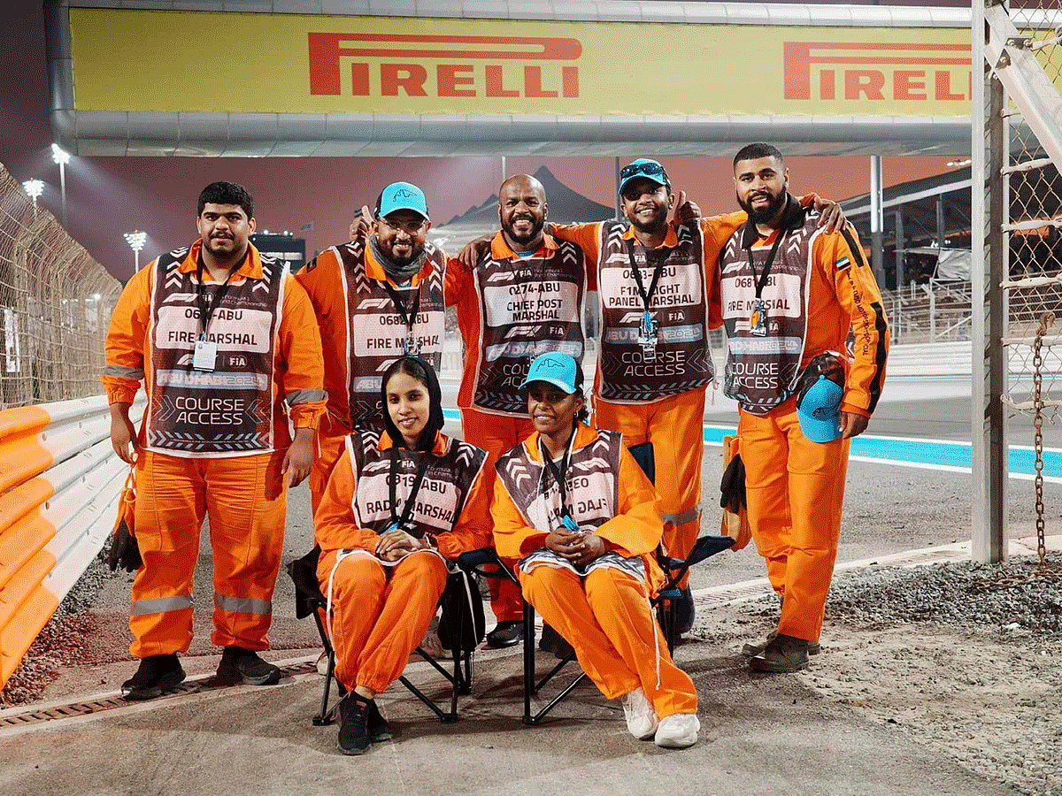 Abu Dhabi F1: Why the 750 volunteer marshals are the most critical team ...