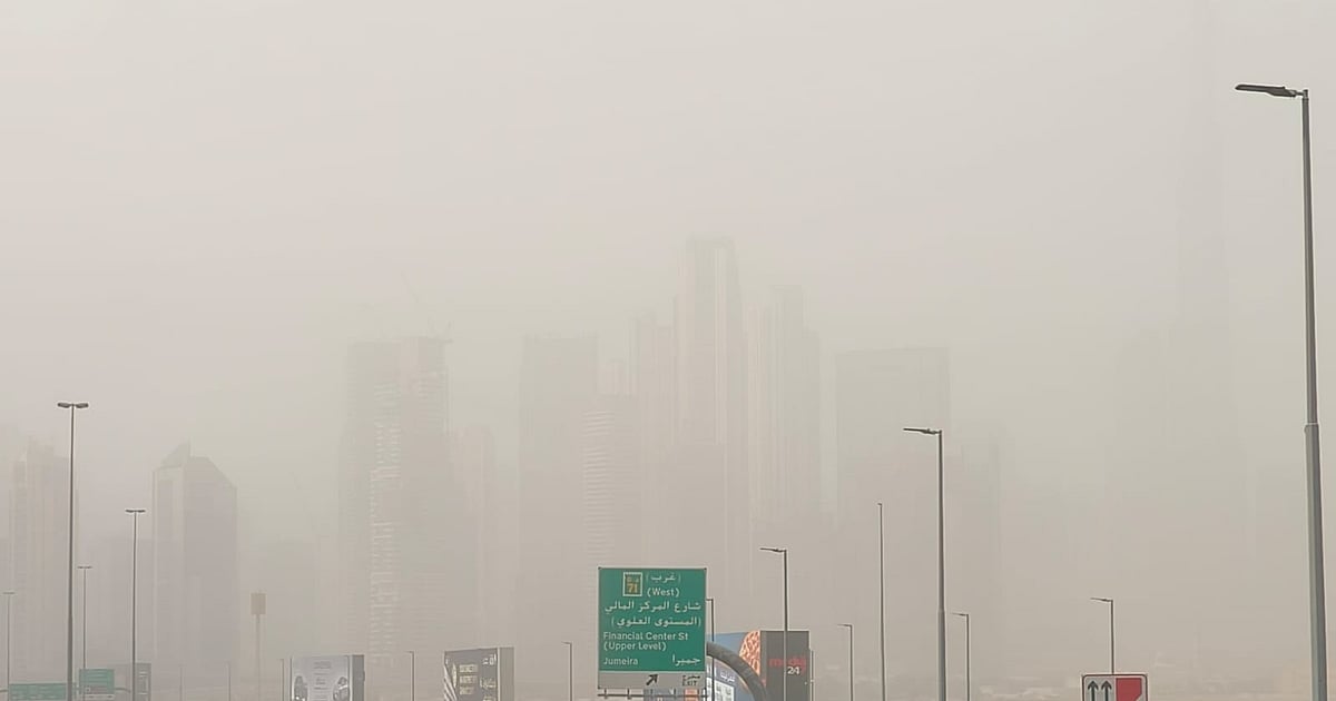 UAE Weather Forecast: Humid Conditions, Blowing Dust and Rough Seas ...