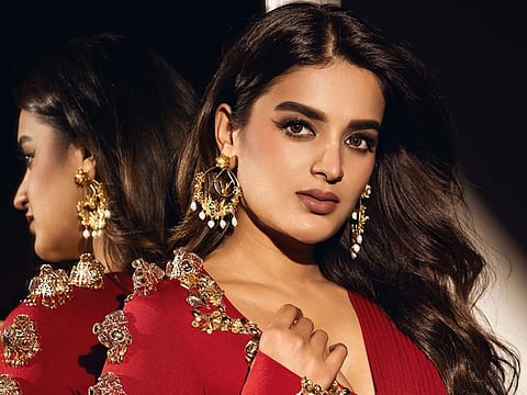 Nidhhi Agerwal Mobbed: Chaos at Hyderabad Prabhas Film Event