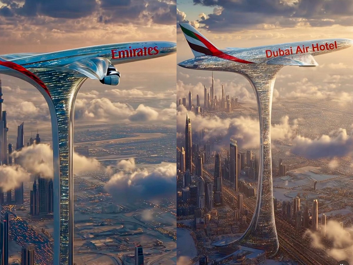 Real story behind $3b Emirates Air Hotel in Dubai with A380 atop 580m tower