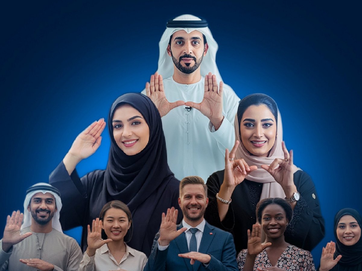 Arabic Sign Language Instructors Join Dubai's Record-Breaking Virtual Sign Language Class on January 21 ...