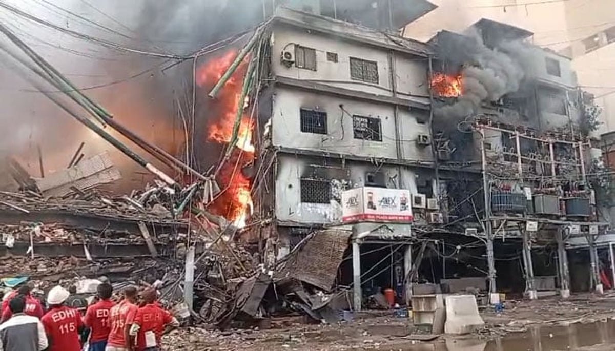 Pakistan Gul Ror Pakistan: Gul Plaza fire death toll rises to 26, over 60 feared missing