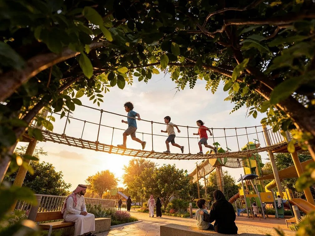 Riyadh expands green spaces with two major new parks under Saudi Vision ...