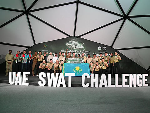 Kazakhstan returns to UAE SWAT Challenge with all-female unit