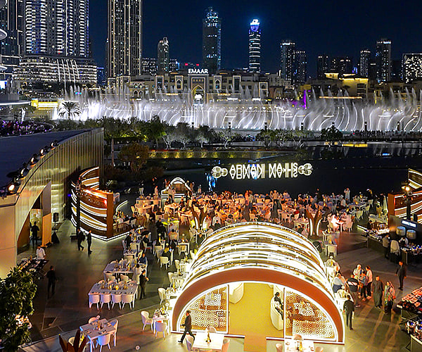 Armani/Pavilion Ramadan tent