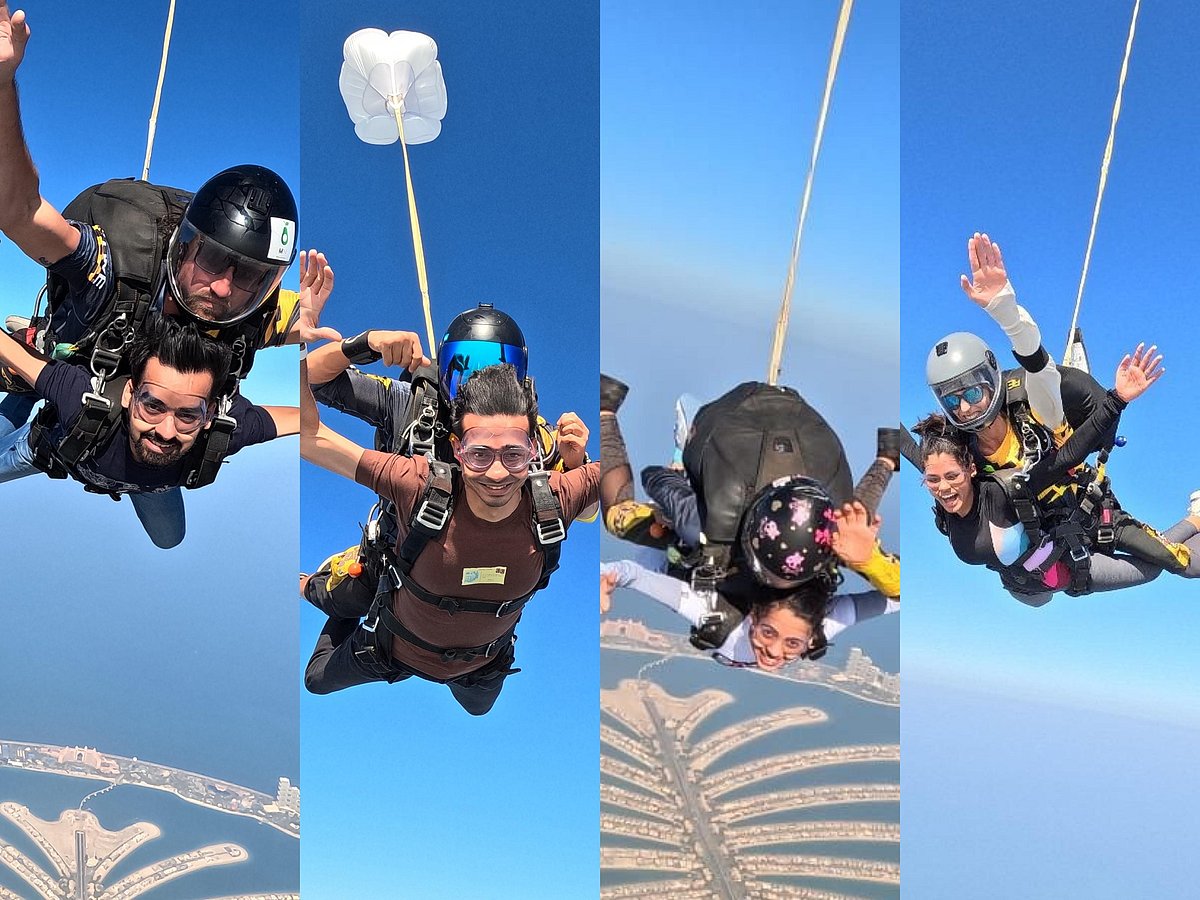 Indian Friends Recreate Bollywood Magic With Dubai Skydive Adventure indian-friends-recreate-bollywood-magic-with-dubai-skydive-adventure