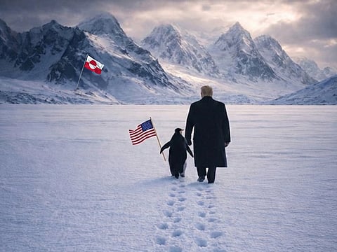Why Trump's Greenland Meme with the 'Nihilist Penguin' is Stirring ...