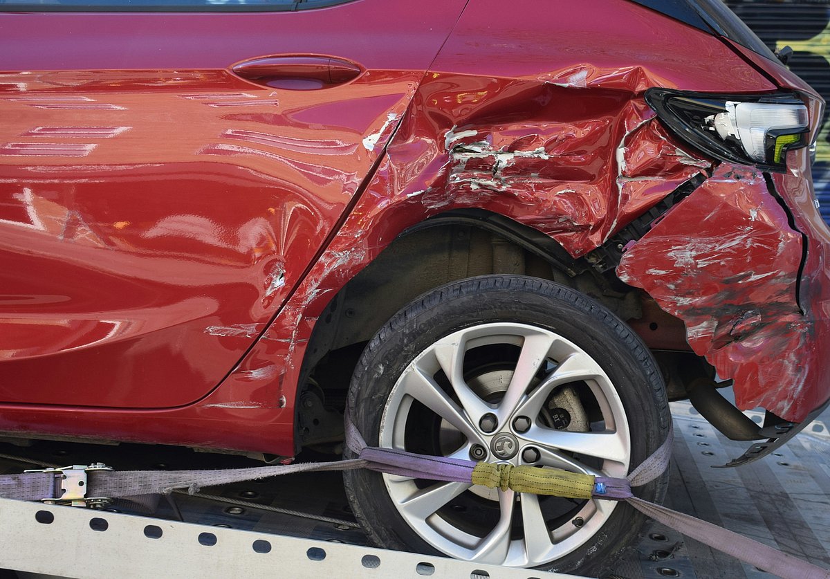 Accident on Sheikh Zayed Road Heading to Business Bay