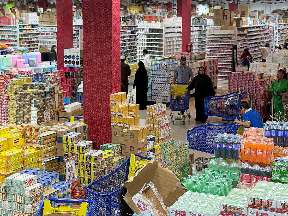 Ramadan shopping in Abu Dhabi.