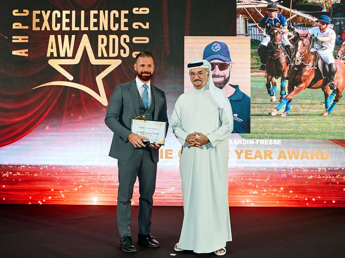 Romain Gerardin-Fresse, RGF Polo Team recognised at 2026 Excellence ...