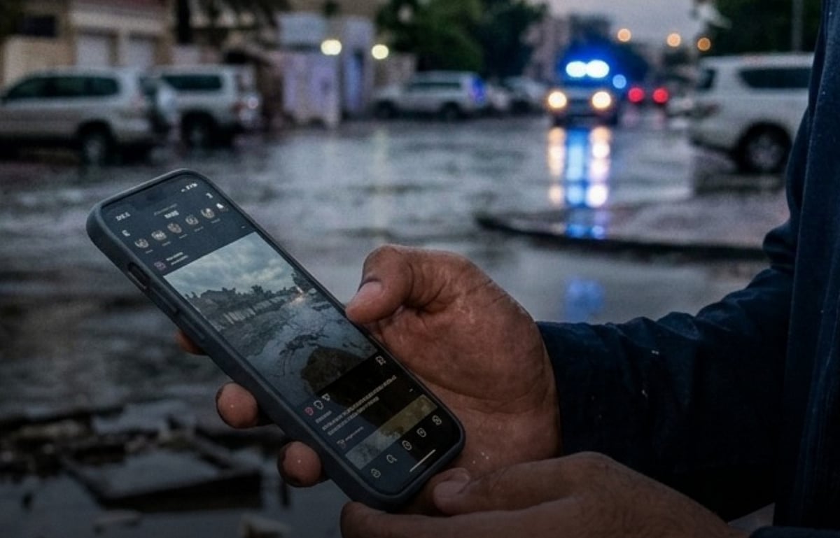 RAK Police Warn Residents: Don’t Share Fake Rain Videos or Film ...