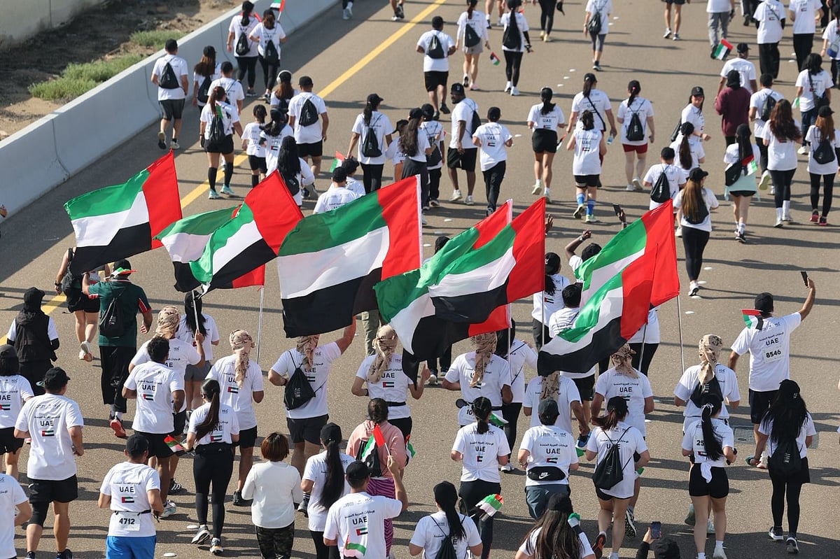 ‘Your Nation Is Fortified’ race in Abu Dhabi