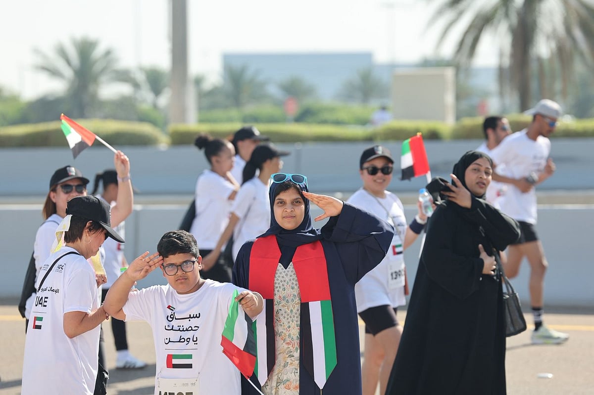 ‘Your Nation Is Fortified’ race in Abu Dhabi