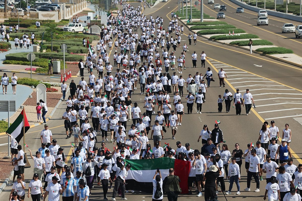 ‘Your Nation Is Fortified’ race in Abu Dhabi