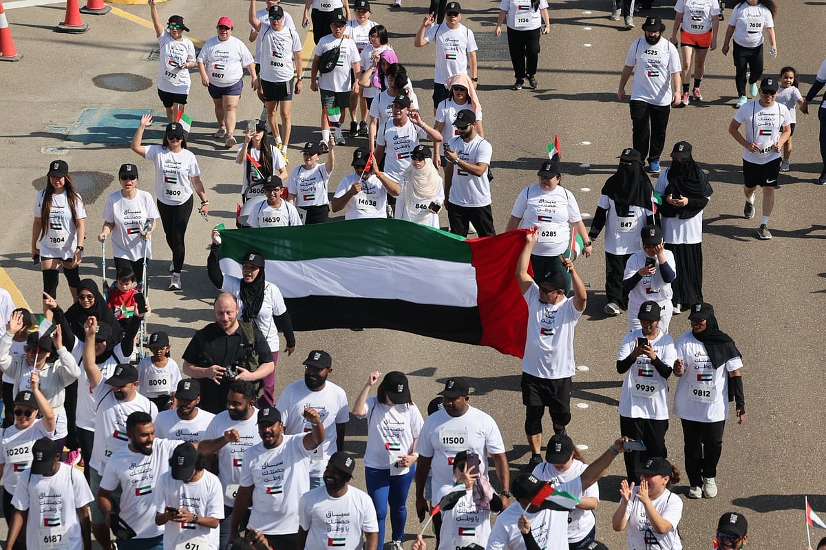 ‘Your Nation Is Fortified’ race in Abu Dhabi