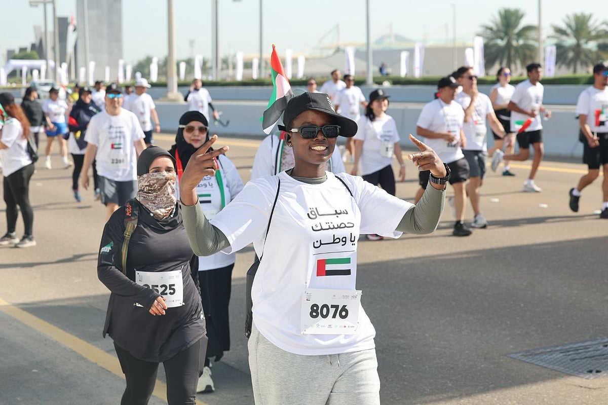 ‘Your Nation Is Fortified’ race in Abu Dhabi