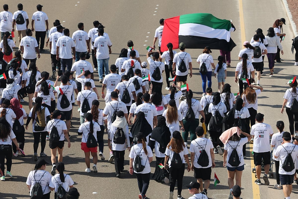 ‘Your Nation Is Fortified’ race in Abu Dhabi