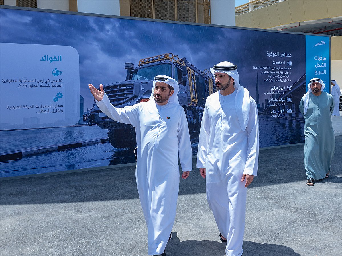 Sheikh Hamdan reviews new smart mobility projects in Dubai