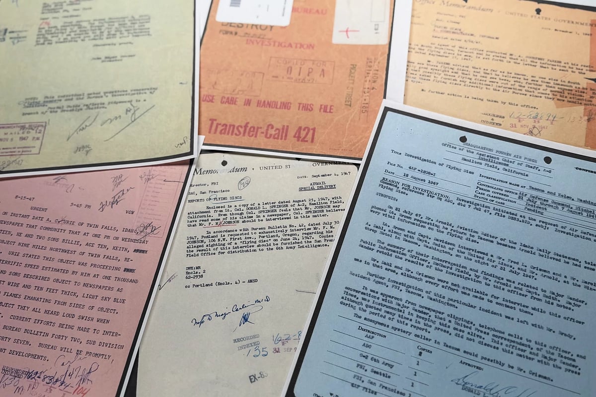 The Pentagon just put its UFO files online for everyone to see
