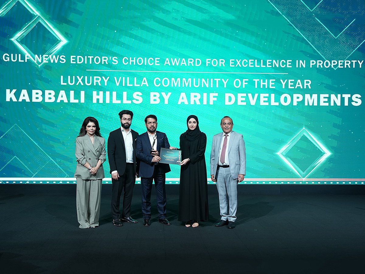 Arif Developments’ Kabbali Hills Wins Luxury Villa Community of the Year Award