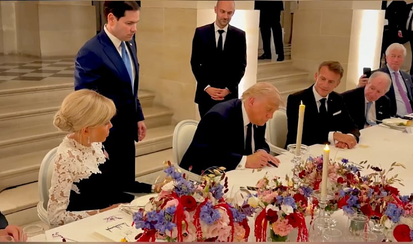 Trump signed deal at Versailles: Macron welcomes US-Iran MoU, says ...
