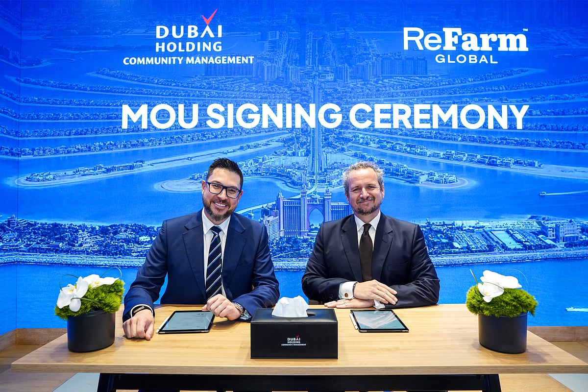 Dubai Holding Community Management collaborates with ReFarm for Sea to Soil initiative.