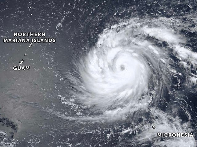 Super Typhoon Bavi Targets Guam and Northern Marianas: US Pacific ...