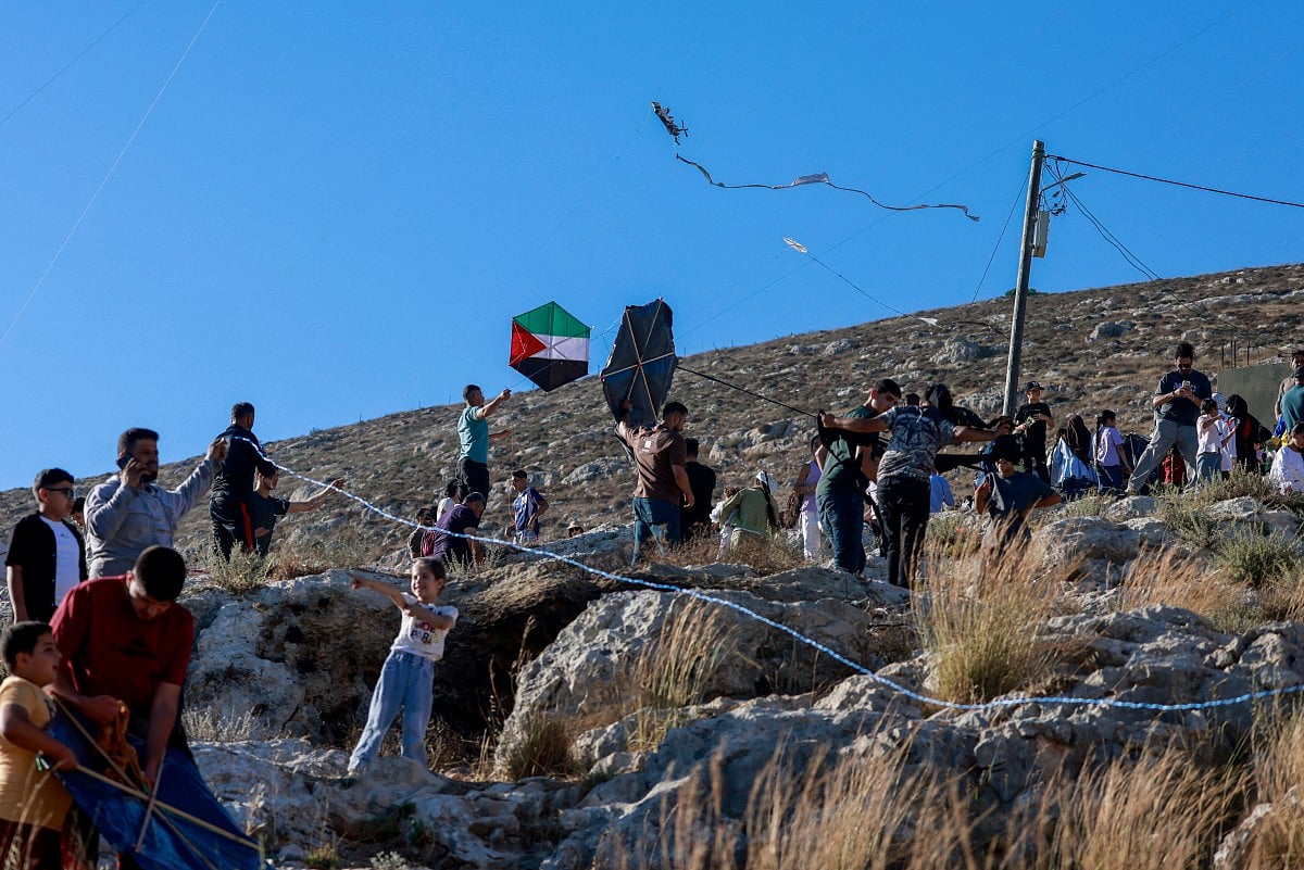 Our Land, Our Sky: Palestinian Kite Festival in Burin Defies West Bank ...