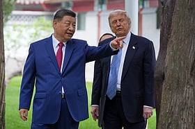 China and Xi are seen more favourably than the US and Trump in many nations, new survey says