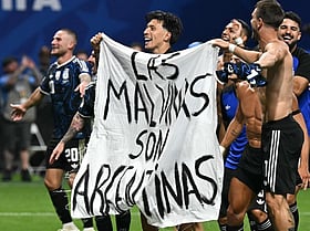 Argentina to be punished over Falklands banner