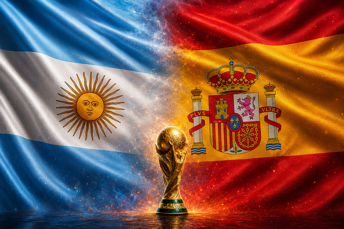 Spain vs Argentina Lineups Confirmed for World Cup 2026 Final: Scaloni